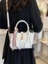 Twilly Scarf Square Bag With Bag Charm