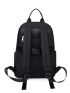 Patch Decor Classic Backpack