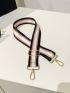 Striped Pattern Bag Strap