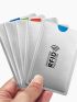 5pcs Aluminium Anti Rfid Card Holder NFC Blocking Reader Lock Id Bank Card Holder Case Protection