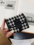 Houndstooth Pattern Small Wallet