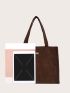 Metal Decor Shopper Bag
