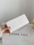 Crocodile Embossed Long Wallet