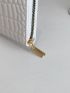 Crocodile Embossed Long Wallet
