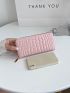Crocodile Embossed Long Wallet