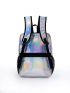 Men Holographic Laptop Backpack