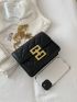 Mini Quilted Flap Chain Square Bag