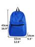 Men Letter Graphic Casual Daypack