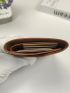 Women's Handbag, Trendy Short Trifold Wallet, Short Coin Purse