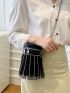 Mini Fringe Decor Bucket Bag