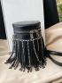 Mini Fringe Decor Bucket Bag