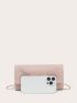 Mini Glitter Ruched Design Evening Bag