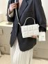 Minimalist Textured Square Bag