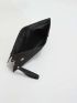 Sequin Metal Decor Flap Envelope Bag