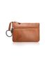 Genuine Leather Vintage Men's Coin Purse Zipper Coin Wallet Retro Key Holder Small Money Bag