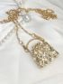 Mini Rhinestone Decor Novelty Bag