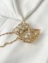 Mini Rhinestone Decor Novelty Bag