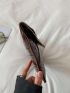 Crocodile Embossed Envelope Bag
