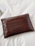 Crocodile Embossed Envelope Bag