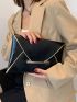 Contrast Binding Envelope Bag