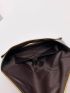 Contrast Binding Envelope Bag
