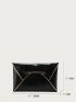 Contrast Binding Envelope Bag