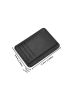 9 Card Slots Ultra-thin Zipper Credit Card Holder Men's Wallet Slim Simplicity Coin Purse Wallet Cardholder Bag