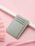 9 Card Slots Ultra-thin Zipper Credit Card Holder Men's Wallet Slim Simplicity Coin Purse Wallet Cardholder Bag