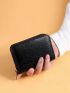 Business Card Holder Wallet Women Men Gray Bank ID Credit Card Holder 20 Bits Card Wallet PU