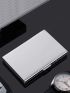 Card Holder Men RFID Blocking Metal Slim Wallet Money Bag Anti-scan Credit Card Holder