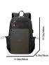 Men Zip Front Backpack
