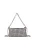 Mini Rhinestone Decor Chain Square Bag