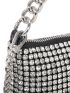 Mini Rhinestone Decor Chain Square Bag