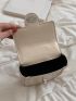 Mini Twist Lock Flap Chain Saddle Bag