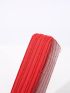 Crocodile Embossed Neon Red Long Wallet