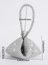 Mini Rhinestone Decor Novelty Bag