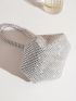 Mini Rhinestone Decor Novelty Bag