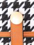Houndstooth Pattern Small Wallet