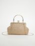 Minimalist Straw Bag