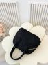 Stitch Detail Chain Dome Bag