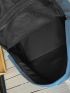 Men Letter Graphic Laptop Backpack
