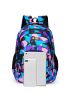 Letter Patch Colorblock Backpack