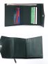 Genuine Leather Two Tone Small Wallet