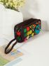 Random Color Hollow Out Design Long Wallet