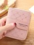 Letter Graphic Small Wallet