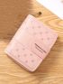 Letter Graphic Small Wallet