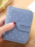 Letter Graphic Small Wallet