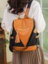 Tassel Decor Functional Backpack