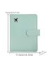 Airplane Graphic Passport Case PU