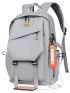 Men Letter Graphic Laptop Backpack